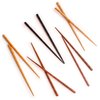 BergHOFF 11 Pc Bamboo Set, 5 Pairs Chopsticks 10", Steamer, Indoor Outdoor Use, Lightweight, Eco-friendly