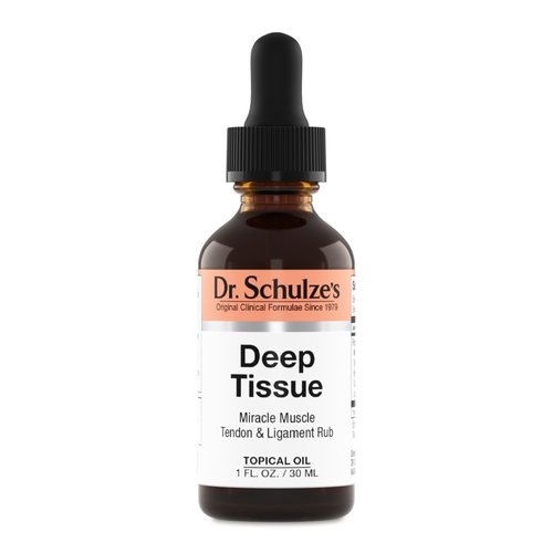 Dr. Schulze's Deep Tissue Oil | Powerful Herbal Support for Muscles, Tendons and Joints