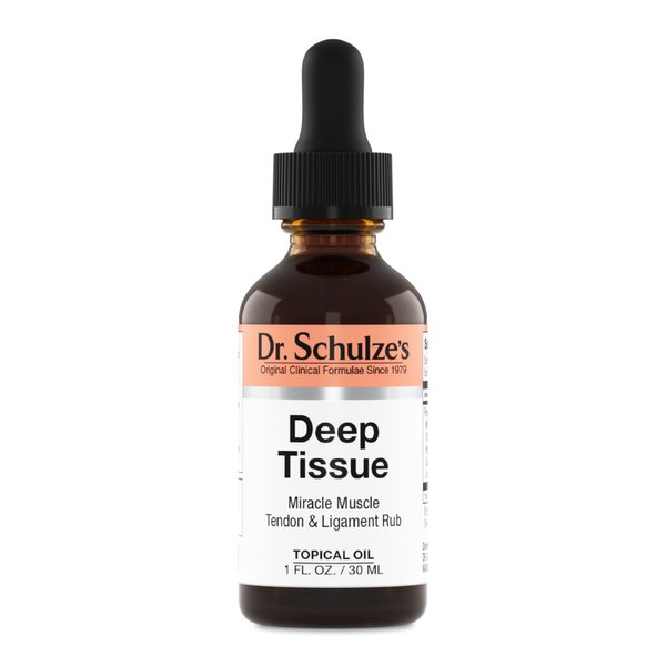 Dr. Schulze's Deep Tissue Oil | Powerful Herbal Support for Muscles, Tendons and Joints