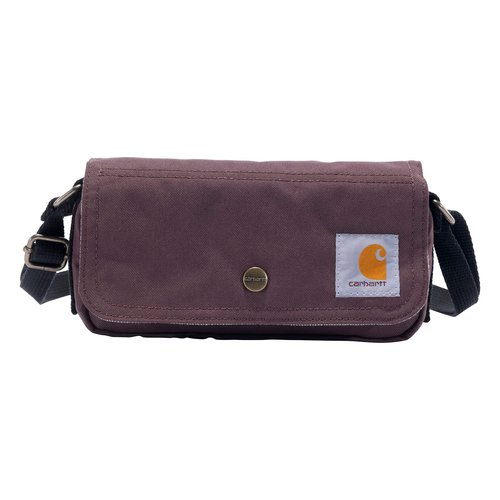 Carhartt Legacy Women's Essentials Crossbody Bag and Waist Pouch, Wine