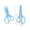 8 Pack Preschool Training Scissors Kids Plastic Playdough Scissors Childrens Toddler Safety Scissors Handmade Art Craft Scissors Left Handed Training Spring Scissors
