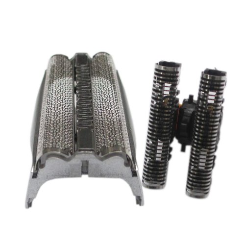 51S Silver Foil & Cutter 51S Sharp Replacement Head For BRAUN Series 5 590cc 8595 8985 8975 8991 Silver