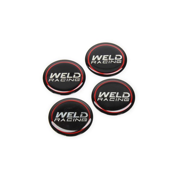 Weld Racing 601-3010 Weld Logo Center Cap, (Set of 4)