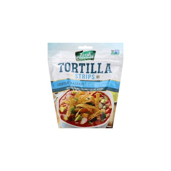 Fresh Gourmet Tortilla Strips, Lightly Salted, 3.5 ct