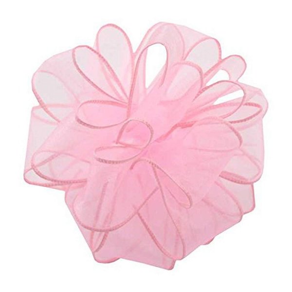 Berwick Offray ISS-009-50-PIP Pink Wired Edge Ribbon