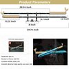 HIGH GODO Demon Slayer Sword Building Set, 40in Hashibira Inosuke Dual-Sword Set with Stand, Cosplay Anime Katana Sword Building Blocks, Collectible Gifts for Kids and Adults 8-12 (838 PCS)