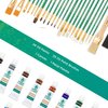 Norberg & Linden XXL Oil Paint Set - 24 Paints, 25 Brushes, 1 Canvas, and Art Palette - Oil Painting Supplies for Kids and Adults, Paint Supplies