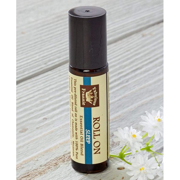 Fabulous Frannie Sleep Essential Oil Blend Pre-Diluted Roll-On 10 ml made with Chamomile, Marjoram, Bulgarian Lavender and Vetiver