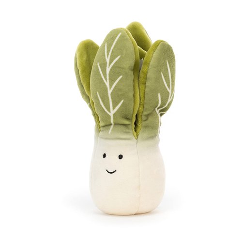 Jellycat Vivacious Vegetable Bok Choy Stuffed Toy, 7 inches | Vegetable Plush | Great Gift Idea