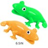 Animolds Baby Squeaky Toy Squeeze Party Favors Toys for Boys Novelty Toys & Amusements Screaming Rubber Gag Gifts Small Animal Toys Funny Dog Toys 6-8In Baby Sensory Toys 2PK(Squeeze Me Lizard 2PK)
