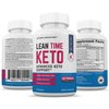 (3 Pack) Lean Time Keto Pills 1275MG New & Improved Formula Contains Apple Cider Vinegar Extra Virgin Olive Oil Powder Green Tea Leaf 180 Capsules