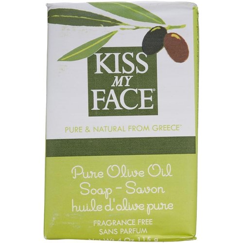 Kiss My Face Soap Bar 3pk Pure Olvo, 4 Ounce