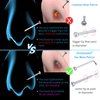 Firstomato 2 Pack Self Use Nose Piercing Gun Safe Nose Piercing Kit Tool Painless and Allergy Free Nose Piercer with Hypoallergenic Nose Studs