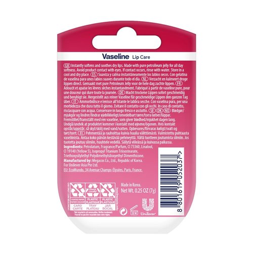 Vaseline Lip Therapy Rosy Lips, 0.25 oz
