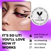 Lamel Liquid Eyeliner №402 - Long-Lasting Definition with Hard Brush - 4ml | Extra Precise Lines with All-Day Color Retention
