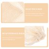Beaupretty 5Pcs Exfoliating Soap Cottton Linen Soap Drawstring Saver Pouch Bathing Net Holder for Body Scrub Shower Spa (Mixed Color)