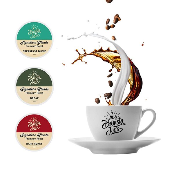 The Original Barista Joe's Single Serve Pods, Colombian Extra Bold 50 Count