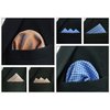 SHLAX&WING 5 Pieces Assorted Mens Silk Pocket Square Handkerchiefs Set 40