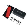 OCCI CHIARI Fashion Reading Glasses Stylish Reader Eyewear Frames (A1-Black, 1.75)