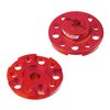 TOOMOD CW-01 Aluminum Rear Wheel Adapter Hub for Tamiya Lunch Box Chassis CW01 Upgrade Parts （Red）