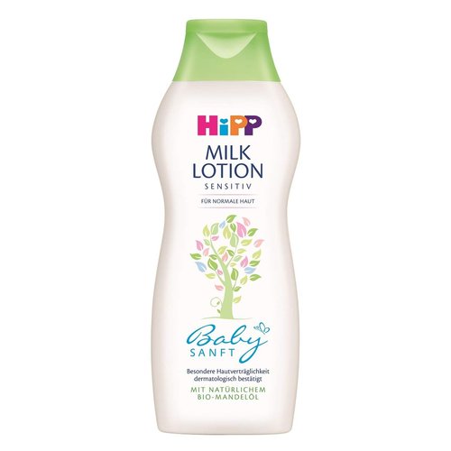 HiPP Baby Gentle Milk Lotion with organic almond oil - 11.84 fl.oz / 350ml