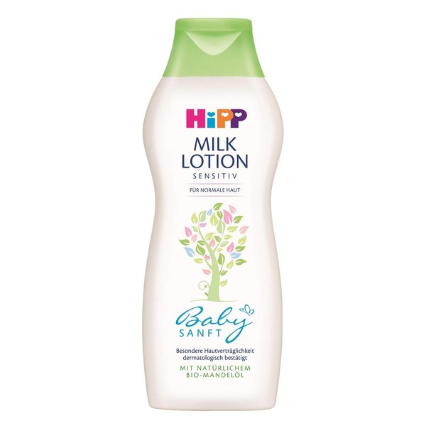 HiPP Baby Gentle Milk Lotion with organic almond oil - 11.84 fl.oz / 350ml