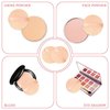 10 Pieces Powder Puffs for Face Powder, 2.36 inch Makeup Puff for Powder Foundation Velour Powder Puff Pure Cotton Powder Applicator Cotton Cosmetic Powder Makeup Puffs Pads with Ribbon