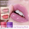Lip Mask Overnight, Lip Sleeping Mask, lip Mask With Vitamin C, Antioxidants, Improves Dryness, Hydrating &Prevention Dry and Crack Lip Scrubs Exfoliator (berry&grape)