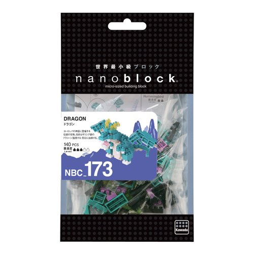 nanoblock - Fantastic Animals - Dragon, Collection Series Building Kit