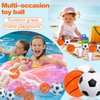 Urspasol 20 PCS Mini Soccer Stress Balls Bulk 1.6 inch Foam Soccer Squeeze Balls Small Mini Sports Themed Balls Soccer Party Favors for Kids Stress Relief for School Carnival Reward