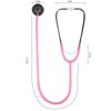 MorTime Dual Head Stethoscope, Real Working Stethoscope for Kids Cosplay, Educational Equipment, Pink (1 pc)