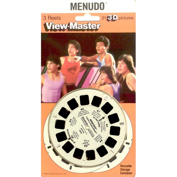 MENUDO - 1984 "Like a Cannonball" - Classic ViewMaster - 21 3D images - 3 Reels Only