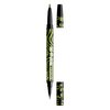 NYX PROFESSIONAL MAKEUP BEETLEJUICE Pinstripe Duo Eye Liner, Dual-Ended Black Liquid Eyeliner + Green Chrome Eyeliner