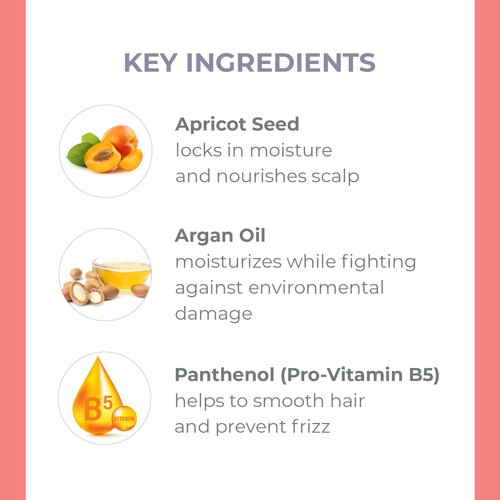 Derma E Nourishing Conditioner with Apricot & Argan Oil – Sulfate Free Frizz Control Conditioner – Color Care Hair Product for Strength and Shine, 10 oz