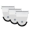 Professional Detachable Hair Clipper Replacement Blades #2111 Blade Compatible with Wahl Mag Trimmers 8841/8143 /8700- Fits Professional Barbers and Stylists(3 Pack silver)