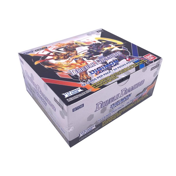 MGO 2021 Bandai English Digimon Card Game: Double Diamond Booster Display Box - 24 Packs