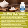 Sodium Bicarbonate Capsules Extra Strength 1300mg Organic Use No Junk. 1 Sodium Bicarbonate Capsule is 1300mg. Pure Sodium Bicarbonate Tablet