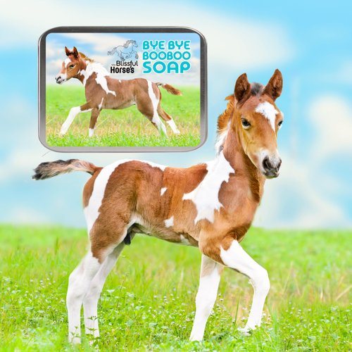 The Blissful Horses Bye Bye Boo Boo Bar Soap All Natural Support for Your Horse's Discomforts