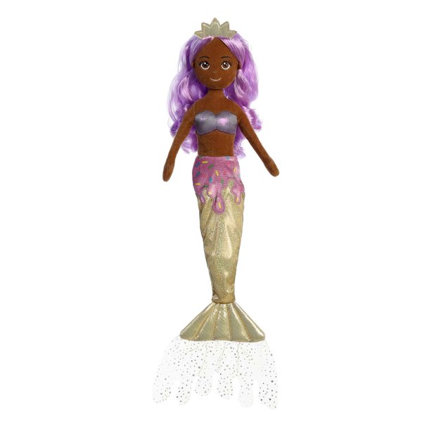 Aurora® Enchanting Sea Sparkles™ Space Sparkles™ Blueberry Stuffed Animal - Imaginative Play - Magical Companions - Purple 18 Inches