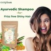 Cultivator's Hair Shampoo with Amla, Reetha, Shikakai & methi dana Powder for hair wash| Shampoo Powder|Certified Organic Shampoo for Frizz Free Hair | 100% Natural Indian Herbs for Hair Care - 8.81Oz