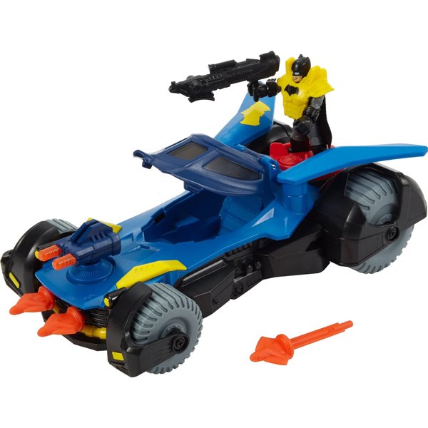 Fisher-Price Imaginext DC Super Friends Batman Toy Batmobile Vehicle & Figure Set for Preschool Pretend Play Kids Ages 3+ Years