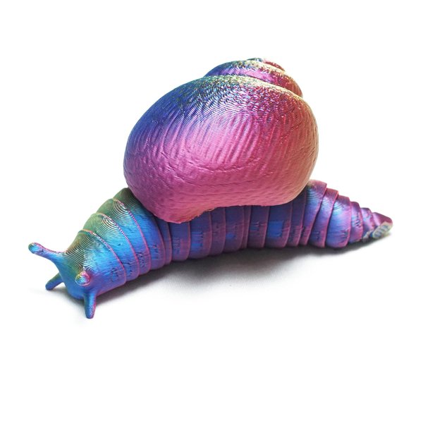 3D printed snail,articulated models,flexible joint animal model figurines, stress relief, fidget restlessness, ADHD toys, surprise fantasy gifts