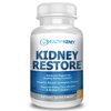 Kidney Cleanse Detox & Repair - Formulated by Kidney Health Expert Living w/Transplant - US Made Kidneys Support Supplement, Detox, Flush - Renal Vitamins 60 Capsules