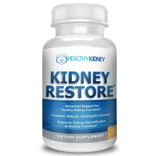 Kidney Cleanse Detox & Repair - Formulated by Kidney Health Expert Living w/Transplant - US Made Kidneys Support Supplement, Detox, Flush - Renal Vitamins 60 Capsules
