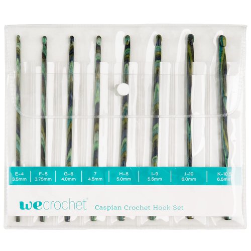 Knit Picks WeCrochet Caspian Wood Crochet Hook Set