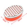 Cheese Grater with Storage Container & Lid Easy to Use Graters Citrus Lemon Zester with Food Storage Container & Lid Kitchen Grater For Cheese, Vegetables, Ginger, Grater