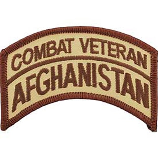 EagleEmblems PM0746 Patch-Enduring Freed. Afghanistan Combat Vet