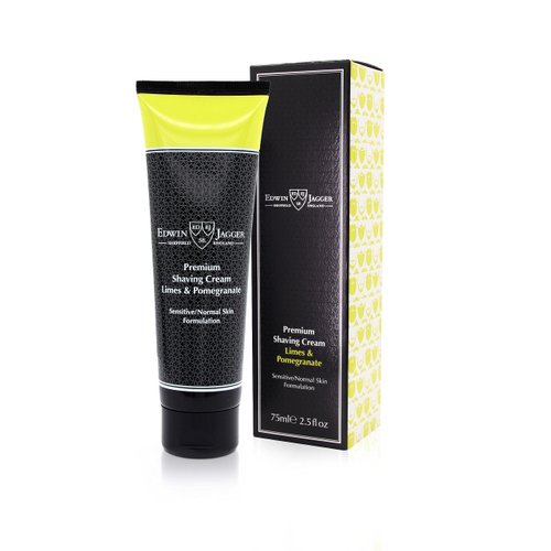 Edwin Jagger Lime Pomegranate Premium Shaving Cream 2.5oz Shave Cream by Edwin Jagger