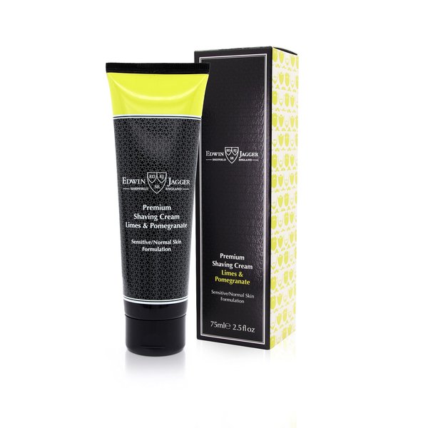 Edwin Jagger Lime Pomegranate Premium Shaving Cream 2.5oz Shave Cream by Edwin Jagger