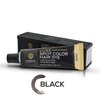 Parallel Products - Luxe Color (Black) - Cream Hair Dye - 25mL - Tint for Professional Spot Coloring - Covers Grey Hair - Root Touch-Up